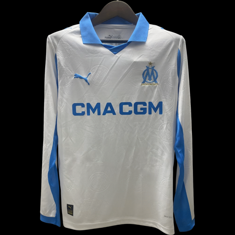 Marseille Maillot Manches Longues Domicile 25/26