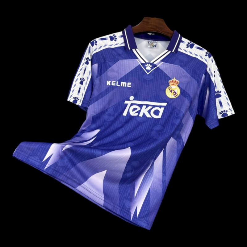 Real Madrid Maillot Extérieur Rétro 96/97